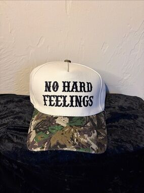 New baseball cap. Camo bill